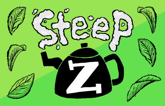 Zingerman's Deli Steep Tea Events teapot illustration